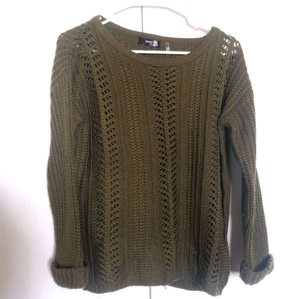Green sweater